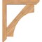 Ekena Millwork Westlake Slat Smooth Bracket w/ Offset Brace, Western Red Cedar, 5 1/2"W x 32"D x 36"H BKT0604X32X36WTL06SWR - alternate 2